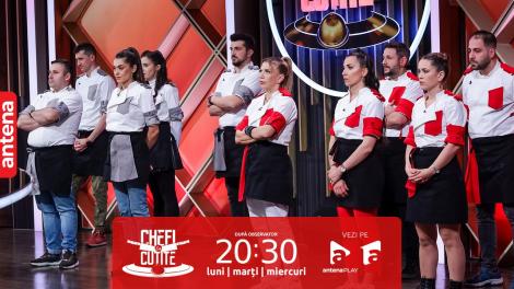 Chefi la cuțite | Sezonul 11, 7 iunie 2023. Încă o dublă eliminare! Cine sunt concurenții care au părăsit competiția