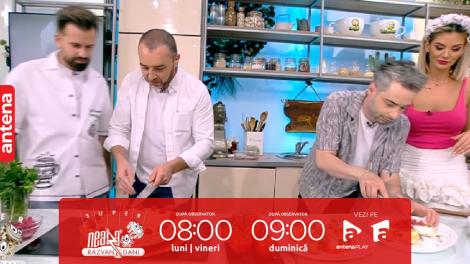 Super Neatza, 8 iunie 2023. Rețeta lui Radu Darie: Tartă de caise cu cremă de zmeură