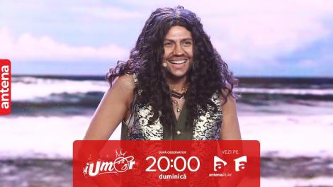 iUmor sezonul 14, 11 iunie 2023. Mirela Vaida aka Tudor Chirilă, momentul muzical urmat de un super număr de stand-up