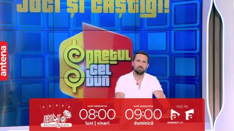 Super Neatza, 12 iunie 2023. Jocul Prețul cel bun. Ce a câștigat George