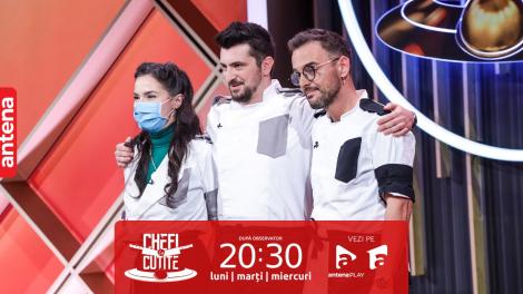 Chefi la cuțite | Sezonul 11, 14 iunie 2023. Trei concurenți au fost eliminați după ultimul duel! Chef Scărlătescu: E o lovitură în capul pieptului, am rămas fără aer!