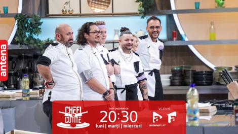 Chefi la cuțite | Sezonul 11, 14 iunie 2023. Gina Pistol, vestea care i-a îngrijorat pe concurenți înainte de semifinală: „O să fie măcel!”