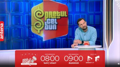 Super Neatza, 14 iunie 2023. Jocul Prețul cel bun. Ce a câștigat Elena