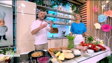 Super Neatza, 15 iunie 2023. Rețeta lui Radu Darie: Ardei umpluți cu feta