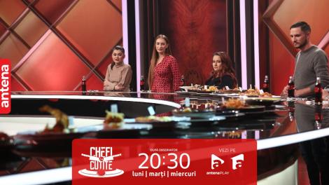 Chefi la cuțite | Sezonul 11, 19 iunie 2023. Cine a jurizat preparatele concurenților din semifinală: Nu vreau să fiu rea!