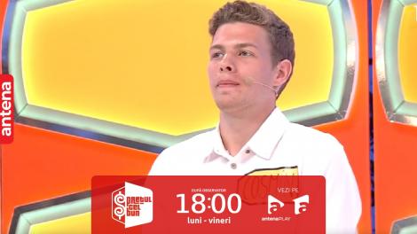 Preţul cel bun sezonul 4, 20 iunie 2023. Cosmin a câștigat o vacanță în Rhodos