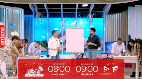 Super Neatza, 23 iunie 2023. Cum se naște o idee de business. Exercițiu de brainstorming cu studenții