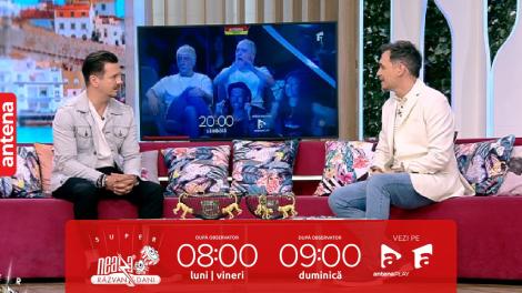 Super Neatza, 23 iunie 2023. Mihai Petre, povești inedite din culisele show-ului Te cunosc de undeva!