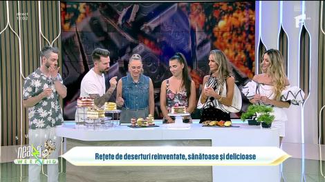 Neatza de Weekend, 25 iunie 2023. Rețete de deserturi reinventate, sănătoase și delicioase