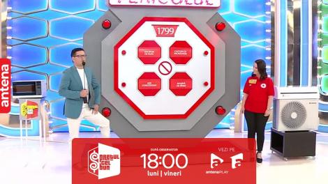 Preţul cel bun sezonul 4, 3 iulie 2023. Cristina a câștigat un uscător, un cuptor, un aer condiționat și o mașină de făcut pâine