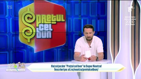 Super Neatza, 3 iulie 2023. Jocul Prețul cel bun. Ce a c&acirc;știgat Mădălina