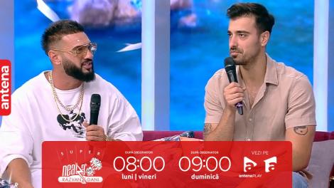 Super Neatza, 6 iulie 2023. Dorian Popa și Liviu Teodorescu cântă piesa Da