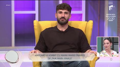 Mireasa sezonul 7, 7 iulie 2023. Maria și Antonio, o ultimă discuție cu viitoarele soacre înainte de marele pas