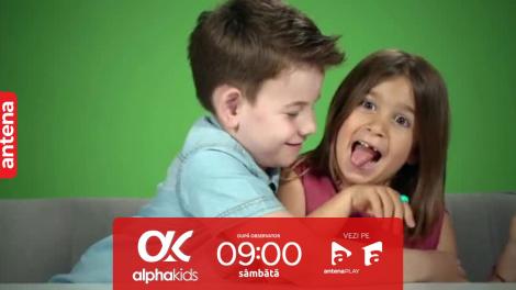 Alpha Kids | Sezonul 3, 8 iulie 2023. Alpha Glume: De ce a trecut castravetele strada? Răspuns: Pentru că este verde!