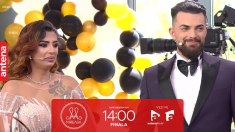 Finala Mireasa sezonul 7, 10 iulie 2023. Bat clopote de nuntă! Cum arată ținutele celor cinci cupluri