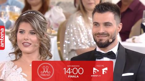 Finala Mireasa sezonul 7, 10 iulie 2023. Valsul mirilor, un moment unic pentru cele cinci cupluri