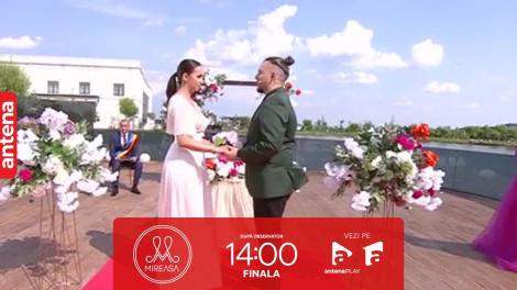 Finala Mireasa sezonul 7, 10 iulie 2023. Ce cupluri s-au căsătorit!