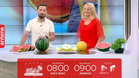 Super Neatza, 11 iulie 2023. Cum consumăm corect pepenele, super fructul verii