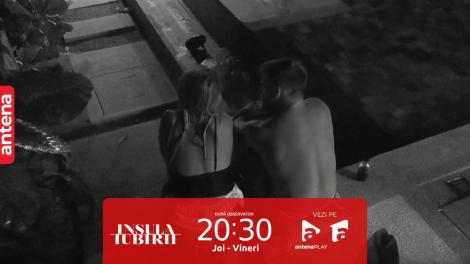 Insula Iubirii Sezonul 7, 13 iulie 2023. Ce au vorbit Daria și Răzvan atunci când sperau să nu fie auziți: Vreau să ajung în patul tău!