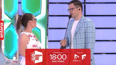 Preţul cel bun sezonul 4, 18 iulie 2023. Georgiana a câștigat 1500 de lei