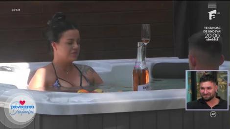 Provocarea destinului, 20 iulie 2023. Lili și Flaviu, date în jacuzzi. S-au incins spiritele în platou!