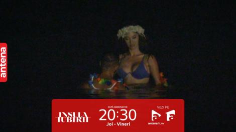 Insula Iubirii Sezonul 7, 27 iulie 2023. Bianca și Alin, surprinși în ipostaze fierbinți în mare! Care este cel mai mare viciu al ei