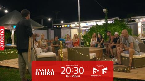 Insula Iubirii Sezonul 7, 27 iulie 2023. Panica s-a instalat la vila băieților, după ce flacăra ispitei s-a aprins! Cine va merge la bonfire