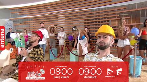 Super Neatza, 27 iulie 2023. Joc de spart baloane. Ce echipă a câștigat