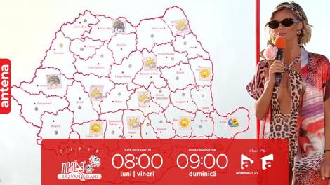 Super Neatza, 28 iulie 2023. Prognoza meteo cu Ramona Olaru: Cum va fi vremea pe Litoral