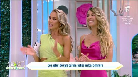 Neatza de Weekend, 30 iulie 2023. Tehnici noi de coafat părul vara