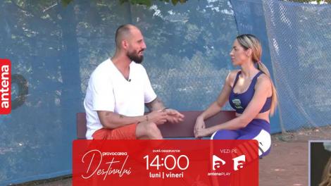 Provocarea destinului, 4 august 2023. Alana și Marius, distracție pe terenul de tenis: Cine pierde își dă jos tricoul!