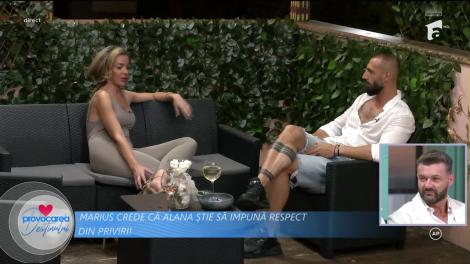 Provocarea destinului, 7 august 2023. Marius, declarație pentru Alana: Am cea mai frumoasă femeie! Nu îmi patinează ochii!