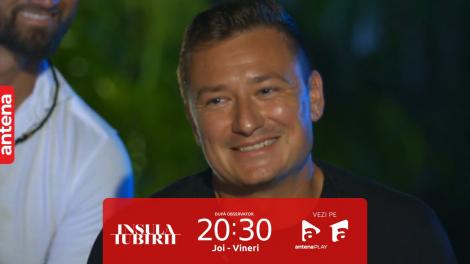 Insula Iubirii Sezonul 7, 10 august 2023. Cum a reacționat Marius, după ce a văzut imaginile în care Alin o sărută pe Bianca sub prosop