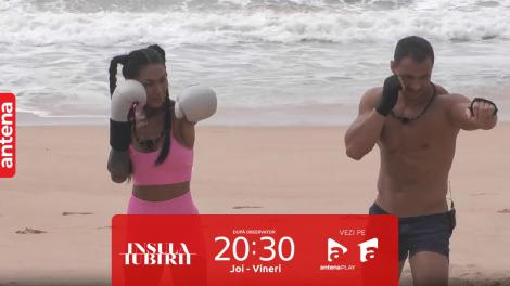 Insula Iubirii Sezonul 7, 10 august 2023. Concurenții eliberează energia negativă prin câteva tehnici de Muay Thai