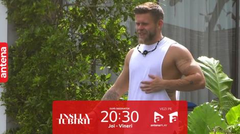 Insula Iubirii Sezonul 7, 11 august 2023. Răzvan Kovacs, gesturi neașteptate în compania Liviei Marinescu: Îi fug și mâinile!