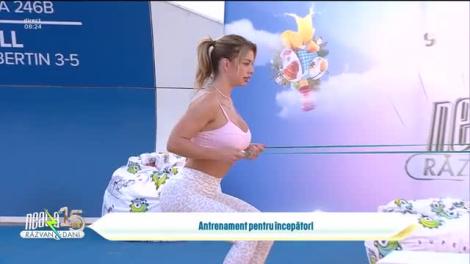 Super Neatza, 29 august 2023. Cum arată un antrenament fitness pentru începători