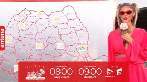 Super Neatza, 1 septembrie 2023. Prognoza meteo cu Ramona Olaru: Vreme deosebit de frumoasă în toată țara