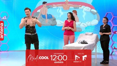 Medicool sezonul 5, 2 septembrie 2023. Care sunt beneficiile împachetării cu nămol