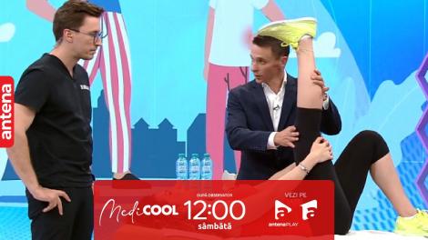 Medicool sezonul 5, 2 septembrie 2023. Exerciții ce pot ameliora și preveni durerile de spate