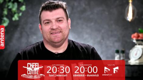 Chefi la cuțite | Sezonul 12, 2 septembrie 2023. Chef Sorin Bontea, păcălit de Ionuț Bontea: Foarte bună gluma