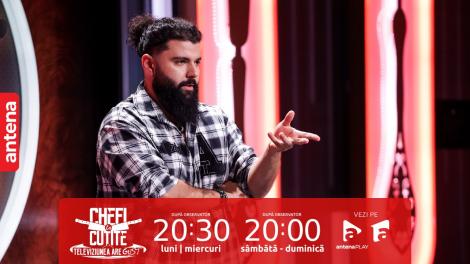 Chefi la cuțite | Sezonul 12, 4 septembrie 2023.  Zardi Wassim Mohammad, născut în Siria, a gătit un preparat tradițional din țara sa natală!