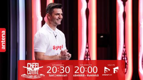 Chefi la cuțite | Sezonul 12, 4 septembrie 2023. Antrenorul de fotbal Florin Bratu, pregătit să îi impresioneze pe chefi!