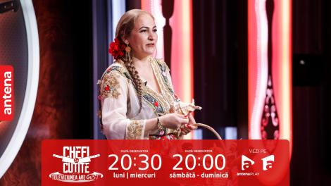 Chefi la cuțite | Sezonul 12, 4 septembrie 2023. Nadia Ursaru gătește de la 10 ani! Povești din bucătăria romilor: Gătim foarte mult la ceaun!