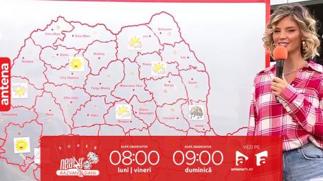 Super Neatza, 5 septembrie 2023. Prognoza meteo cu Ramona Olaru: Cresc temperaturile, însă sunt anunțate și ploi