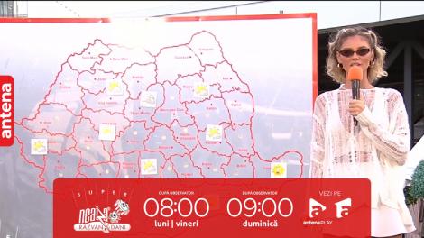 Super Neatza, 5 septembrie 2023. Prognoza meteo cu Ramona Olaru: Vremea, din ce în ce mai frumoasă în toate regiunile țării