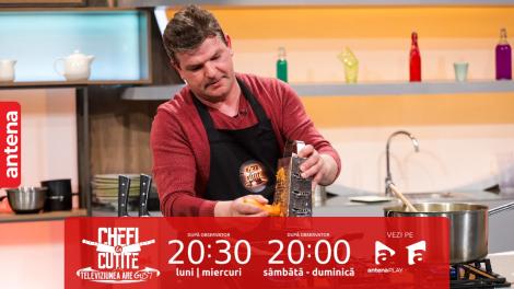 Chefi la cuțite | Sezonul 12, 6 septembrie 2023. Ioan Nănăștean Dudaș, ospătar pentru o contesă din Toscana: Mănâncă ce vede în ziar!