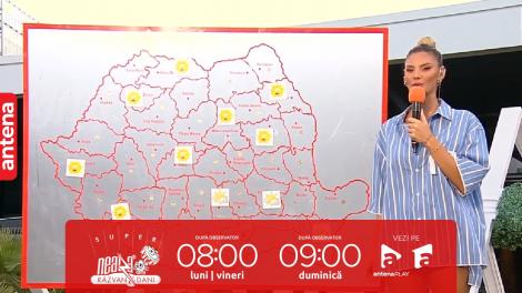 Super Neatza, 8 septembrie 2023. Prognoza meteo cu Ramona Olaru: Vreme predominant frumoasă