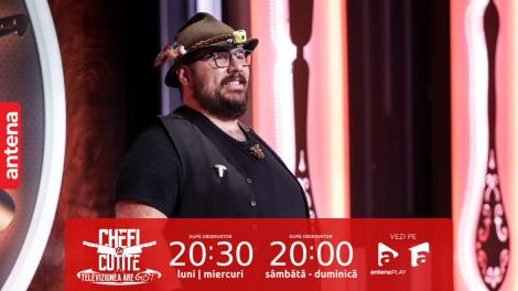 Chefi la cuțite | Sezonul 12, 9 septembrie 2023. Dan Ursu Olar, preparat cu zbârciogi și "sos piscăcios"! Jurații au rămas uimiți de ocupația concurentului