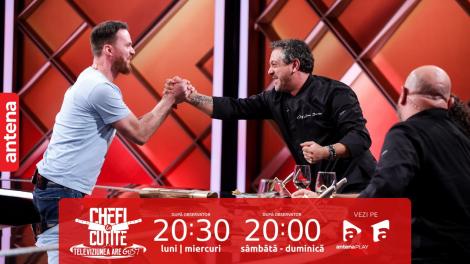 Chefi la cuțite | Sezonul 12, 9 septembrie 2023. Valentin Florin Timofte a primit cuțitul de aur de la Chef Bontea! Reacția emoționantă a concurentului