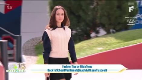Neatza de Weekend, 10 septembrie 2023. Fashion Tips by Ellida Toma: Vestimentația potrivită pentru școală
